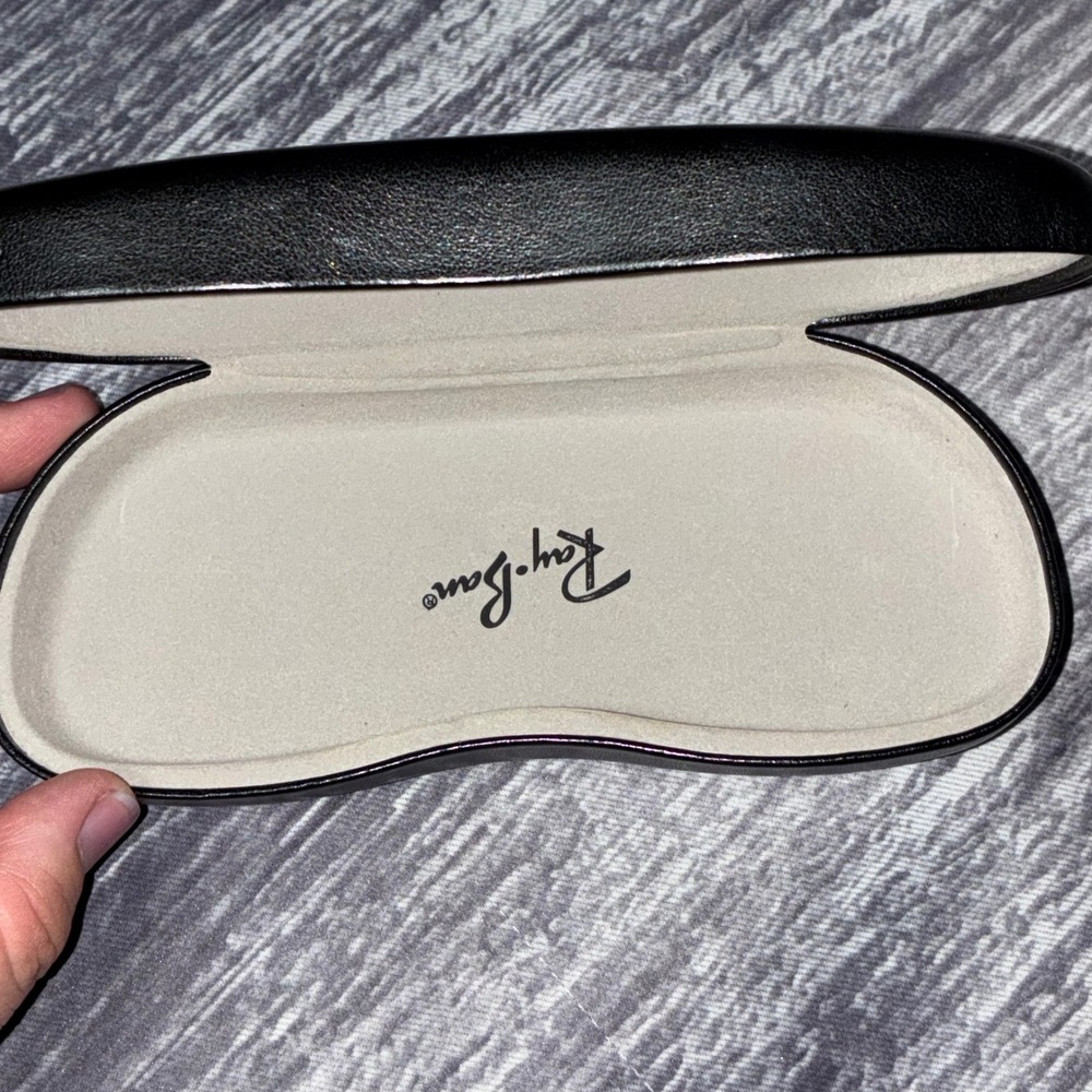 Ray-Ban Case Black Hard Side Aviator Clamshell Eyeglass Sunglass 6.5" CASE ONLY‎ - Picture 7 of 9